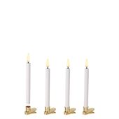 Juletræs Lys 4 stk. Med God Clips - Til batteri -  Uyuni Lighting